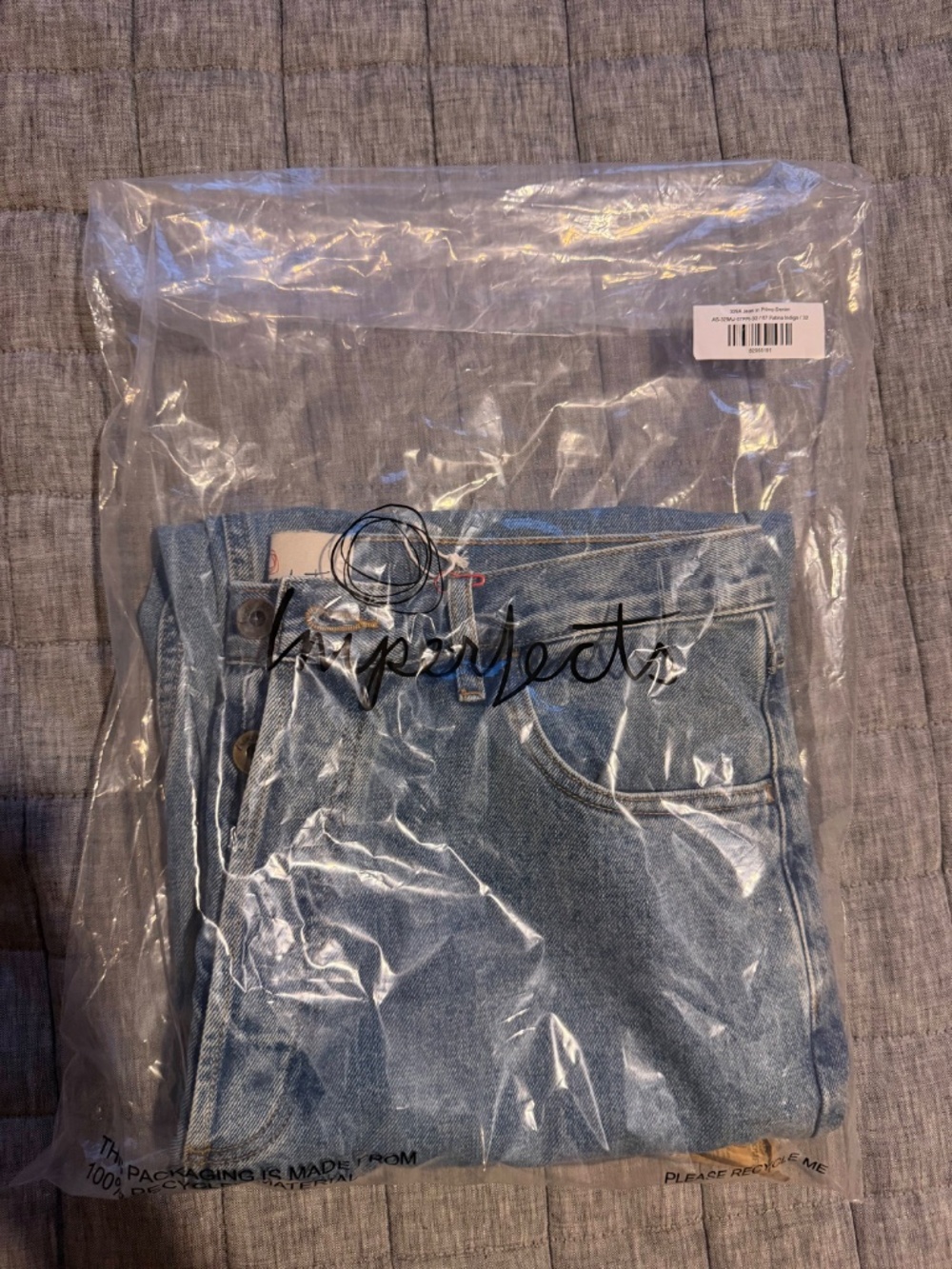 Imperfects 329A Jean in Primo Denim Jeans × 1 67 Patina Indigo / 32 - Picture 2 of 6